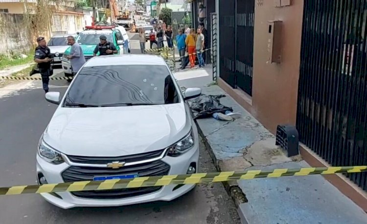 Homem é executado com varios tiros no conjunto Vieiralves