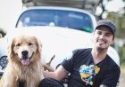 Acidente nos EUA mata influenciador Jesse Koz e golden retriever de SC que viajavam em Fusca