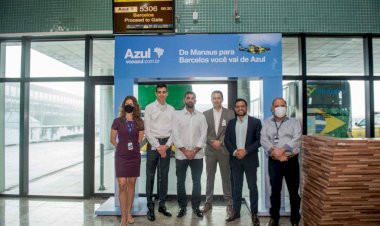 Barcelos ganha voo direto de Manaus por meio de parceria entre Governo do Amazonas e empresa Azul