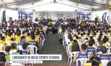 Wilson Lima lança o Bolsa Esporte Estadual para incentivar esporte da base ao alto rendimento