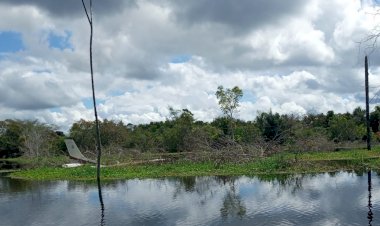 Avião de pequeno porte faz pouso forçado no Rio Urubu, Itacoatiara
