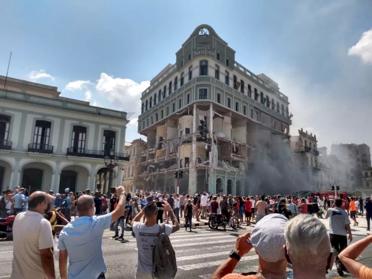 Hotel no centro de Havana tem forte explosão; 18 pessoas morreram