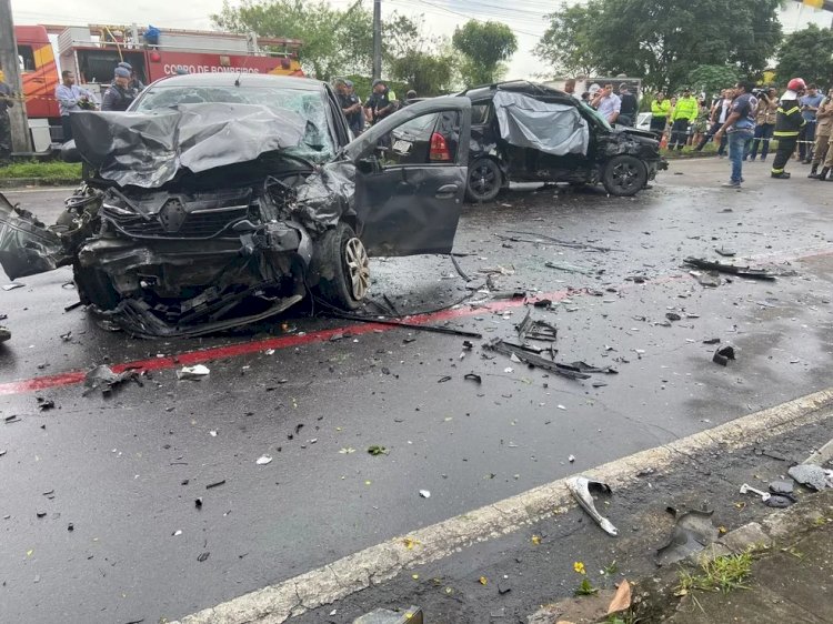 Casal morre e outras quatro pessoas ficam feridas em acidente no bairro Novo Aleixo, em Manaus