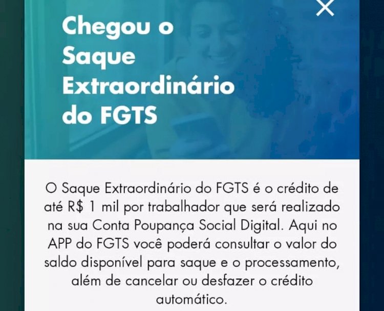 Saque Extraordinário do FGTS é pago a 3,5 milhões de trabalhadores hoje; veja quem recebe