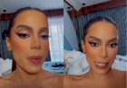 Anitta fala sobre perrengue com mala: "Fiz minha mãe trazer um pedaço de pano e chamamos uma costureira"
