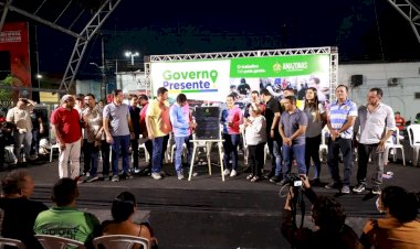 Wilson Lima inaugura Ilumina+ Amazonas na sede de Parintins e na Vila Amazônia