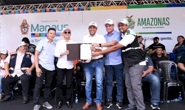 Prefeitura de Manaus e governo do Amazonas assinam ordem de serviço de R$ 3 mi para reformar feiras do bairro Compensa