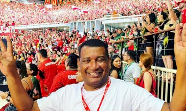 Edilson Santana também acaba de deixa o Garantido minutos antes da apuração oficial