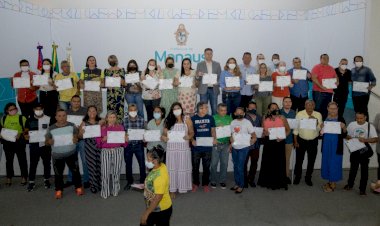 Novos conselheiros municipais de saúde são empossados para o triênio 2022-2025