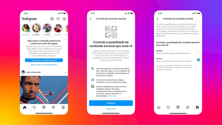 Instagram amplia recurso que limita conteúdo sensível; veja como usar