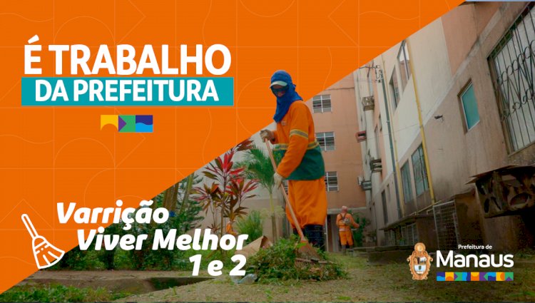 Equipes de obras e limpeza garantem cuidados em toda a cidade – É trabalho da Prefeitura