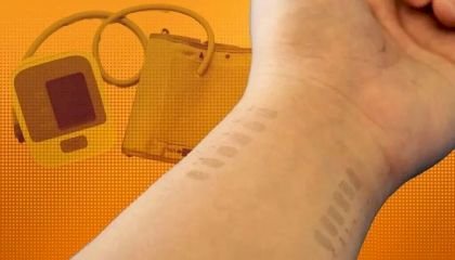 Dispositivo de “tatuagem eletrônica” monitora pressão arterial durante 5 horas
