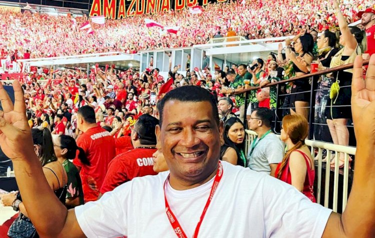 Edilson Santana também acaba de deixa o Garantido minutos antes da apuração oficial