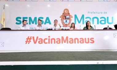 Prefeito David Almeida anuncia mega-ação para intensificar vacinação contra a Covid-19 em Manaus