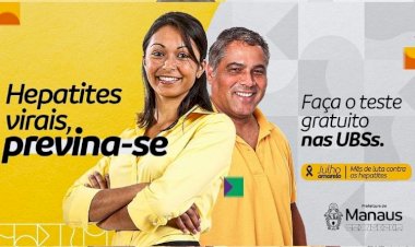 Hepatites virais, previna-se!