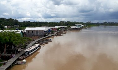 Pneu de aeronave estoura após piloto frear bruscamente para evitar colisão com cachorro no interior do AM
