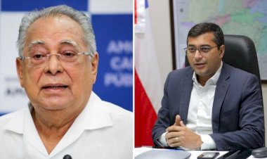Wilson Lima e Amazonino Mendes estão empatados na disputa ao governo do Amazonas