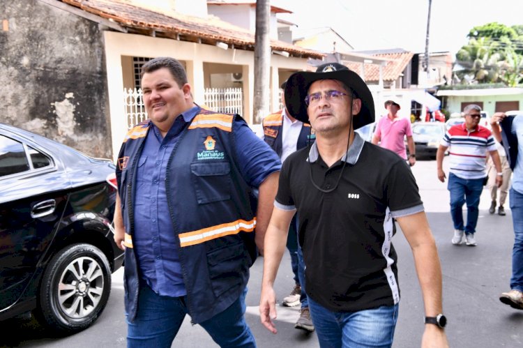 Prefeitura de Manaus contempla ruas dos bairros Monte das Oliveiras e Coroado com asfalto novo