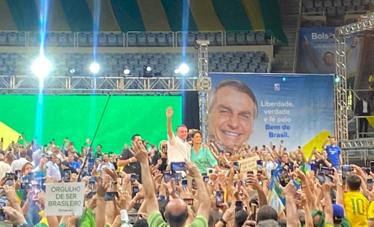 PL lança oficialmente Bolsonaro candidato à reeleição à Presidência em convenção no Maracanãzinho