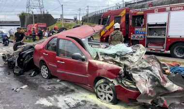 Acidente grave na Avenida das Flores deixa feridos, em Manaus
