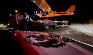 Aeronave de pequeno porte é apreendida no terreno da Cidade Universitária, no Amazonas