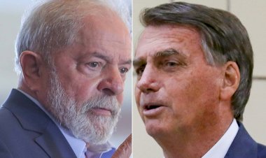 Ipec: Lula tem 44% Bolsonaro 32% no 1° turno de 2022