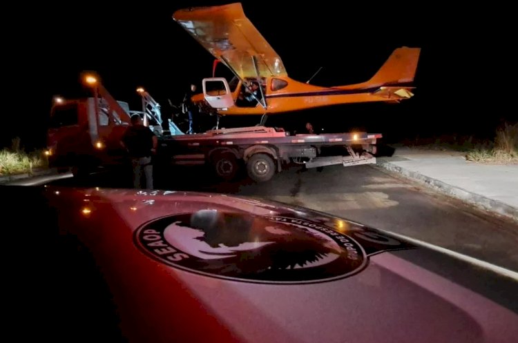 Aeronave de pequeno porte é apreendida no terreno da Cidade Universitária, no Amazonas