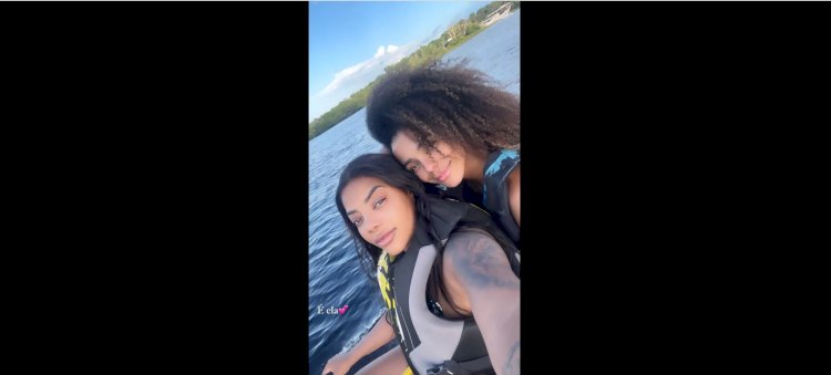 Ludmilla curte viagem ao Amazonas com Brunna e mão boba chama atenção