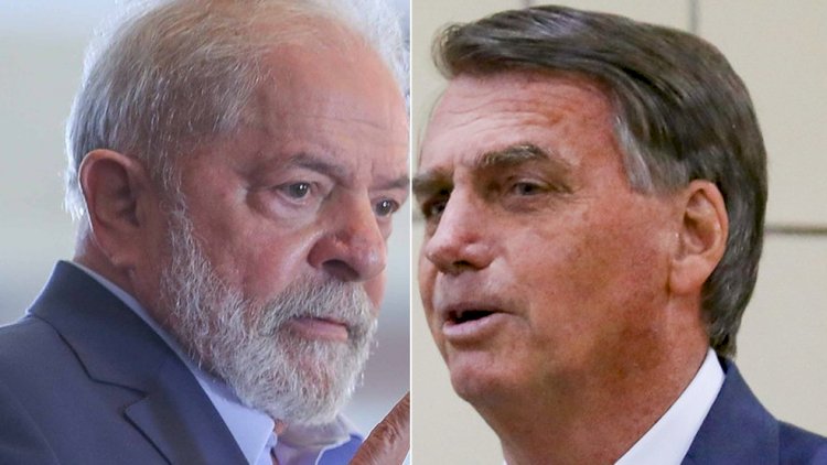 Ipec: Lula tem 44% Bolsonaro 32% no 1° turno de 2022