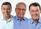Ipec: Wilson tem 34%; Amazonino, 26%; e Braga, 17% na disputa para o governo do Amazonas