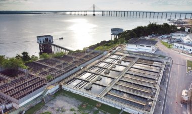 Vazamento em rede de distribuição afeta abastecimento de água em bairros de Manaus