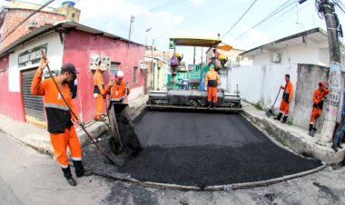 Seminf Móvel’ vai a quatro bairros que estão recebendo recapeamento asfáltico da Prefeitura de Manaus