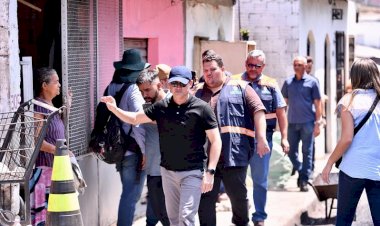 Prefeito David Almeida destaca avanços do programa ‘Asfalta Manaus’ na zona Leste durante fiscalização