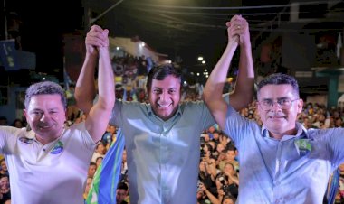 ”Vamos virar a página da história política desse estado”, diz Wilson em comício na zona norte