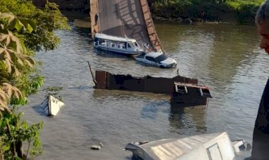 Veículos caem em rio após ponte desabar na BR-319, no AM; três pessoas morreram