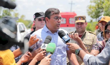 Wilson Lima coordenada ações do Estado onde ponte na BR-319 desabou e destaca que prioridade é prestar atendimento às vítimas