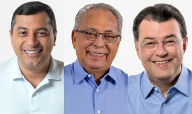Ipec no AM, votos válidos: Wilson Lima, 38%; Amazonino Mendes, 28%; e Eduardo Braga, 19%