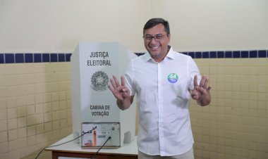 "A gente confia na decisão do povo", diz Wilson Lima ao votar neste domingo