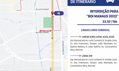 Prefeitura prepara efetivo e estrutura de trânsito e transporte para o evento Boi Manaus e maratona