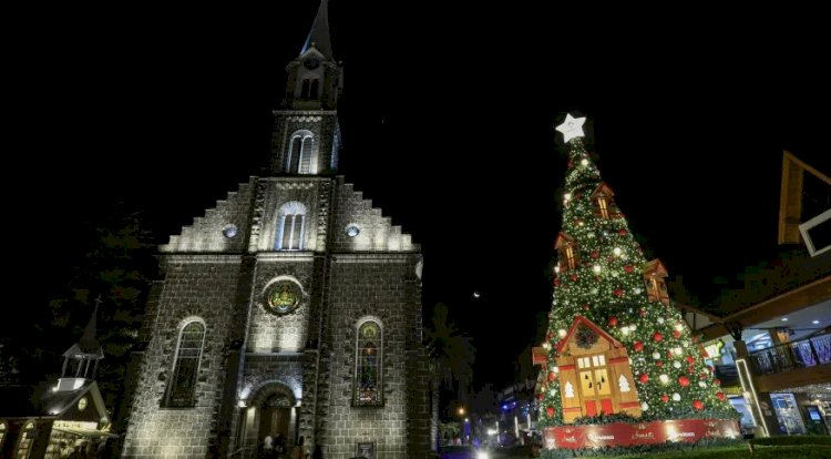 Tradicional em Gramado, 37ª edição do Natal Luz começa na noite desta quinta (27)