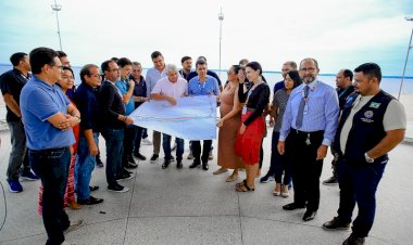 Prefeitura realiza visita técnica na Ponta Negra e inicia preparativos para o Réveillon 2022