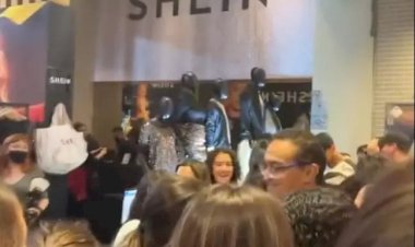 Shein inaugura loja física em SP em meio a fila, tumulto e pancadaria