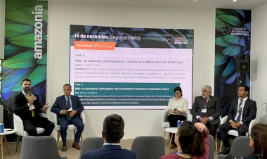 Lançamento do mercado de carbono e parceria com a WCS marcam primeiro dia do Amazonas na COP 27