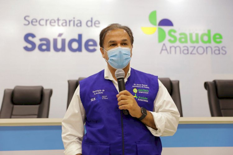 Secretário de Estado de Saúde, Dr. Anoar Samad, alerta amazonenses quanto a importância das doses de reforço da vacina contra Covid-19