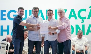 Prefeito David Almeida e governador Wilson Lima entregam Habite-se do Nova Cidade beneficiando mais de 10 mil famílias