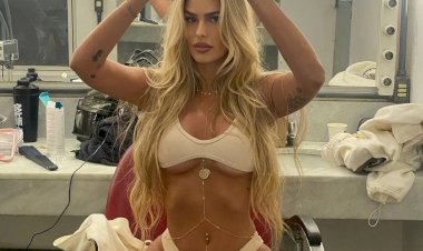 Yasmin Brunet para a web com making of de ensaio fotográfico