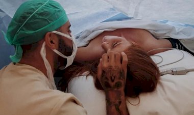 Nasce Aurora, primeira filha de Cintia Dicker e Pedro Scooby