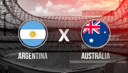 Argentina supera Austrália e se classifica para as quartas da Copa do Mundo