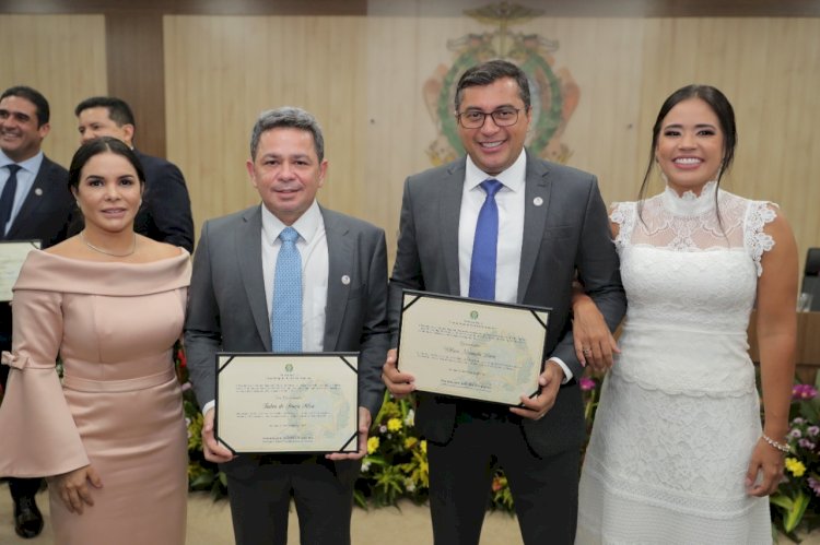Governador Wilson Lima e  Vice-Governador Tadeu De Souza são diplomados pelo TRE-AM