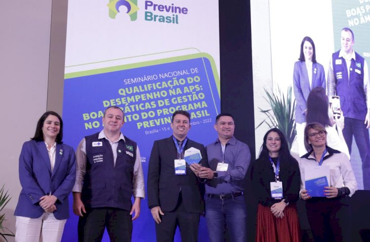 Manaus recebe prêmio por práticas de sucesso na Saúde